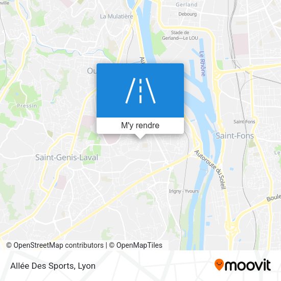 Allée Des Sports plan