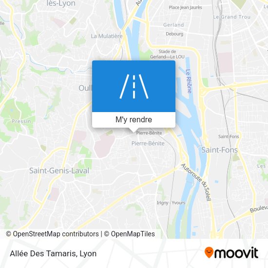 Allée Des Tamaris plan