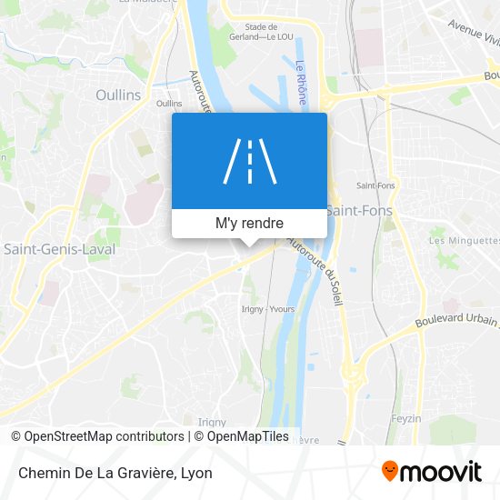 Chemin De La Gravière plan