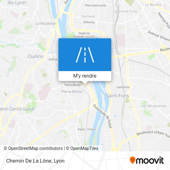 Chemin De La Lône plan