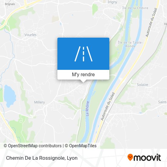 Chemin De La Rossignole plan
