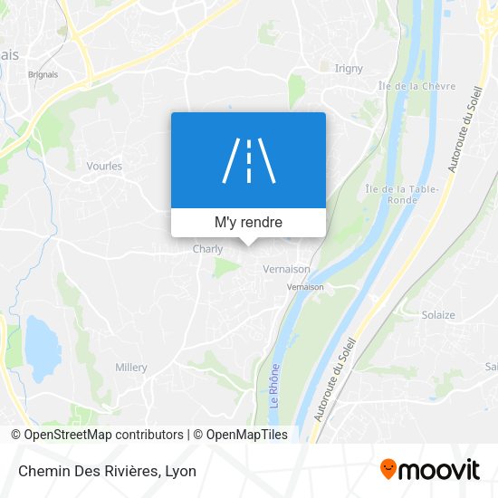 Chemin Des Rivières plan
