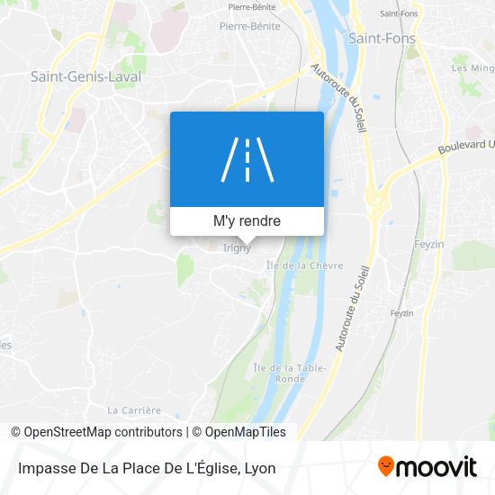 Impasse De La Place De L'Église plan