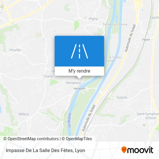 Impasse De La Salle Des Fêtes plan