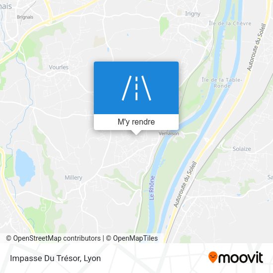 Impasse Du Trésor plan