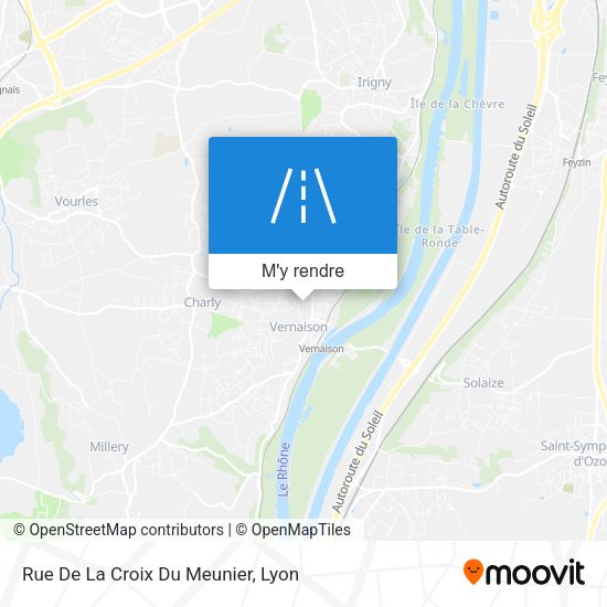 Rue De La Croix Du Meunier plan