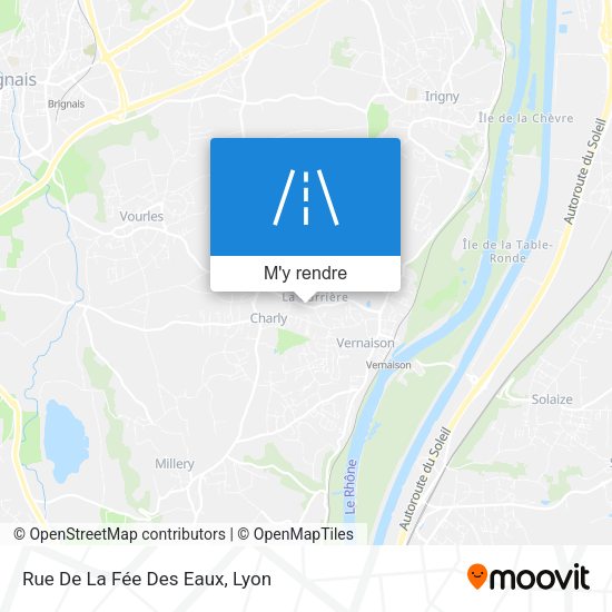 Rue De La Fée Des Eaux plan