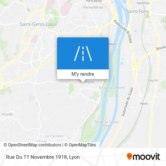 Rue Du 11 Novembre 1918 plan