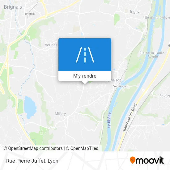 Rue Pierre Juffet plan