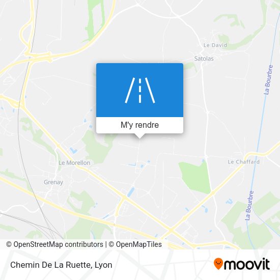 Chemin De La Ruette plan
