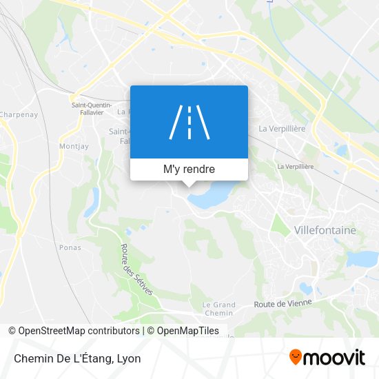 Chemin De L'Étang plan