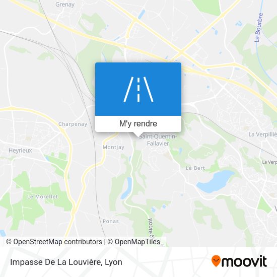 Impasse De La Louvière plan
