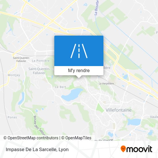 Impasse De La Sarcelle plan