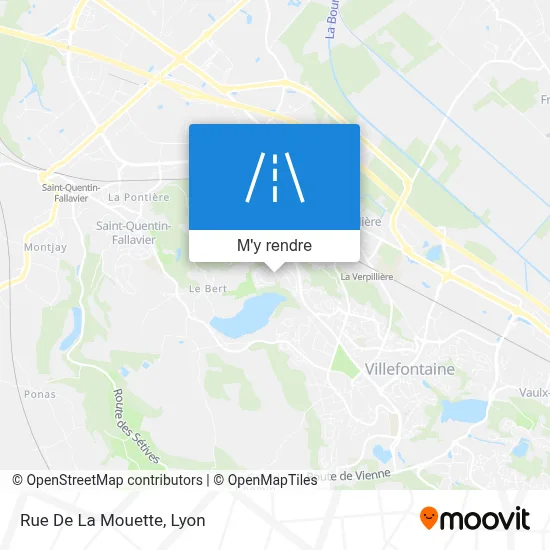 Rue De La Mouette plan