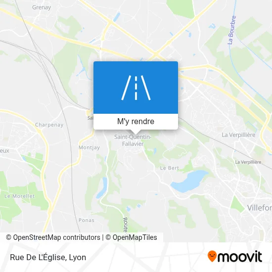 Rue De L'Église plan