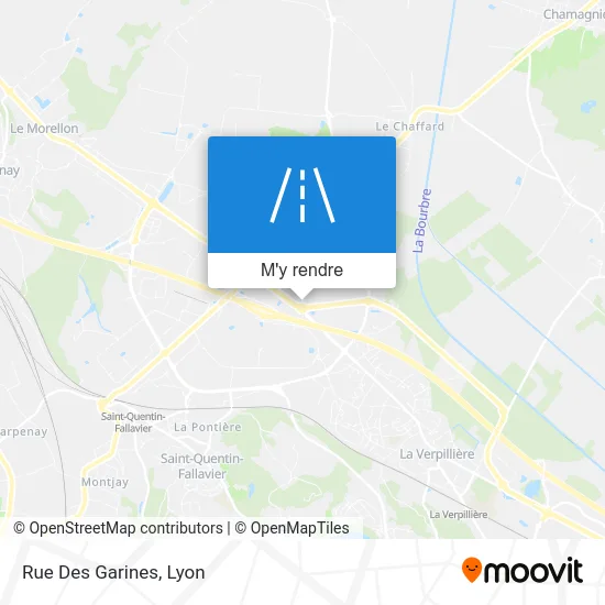 Rue Des Garines plan