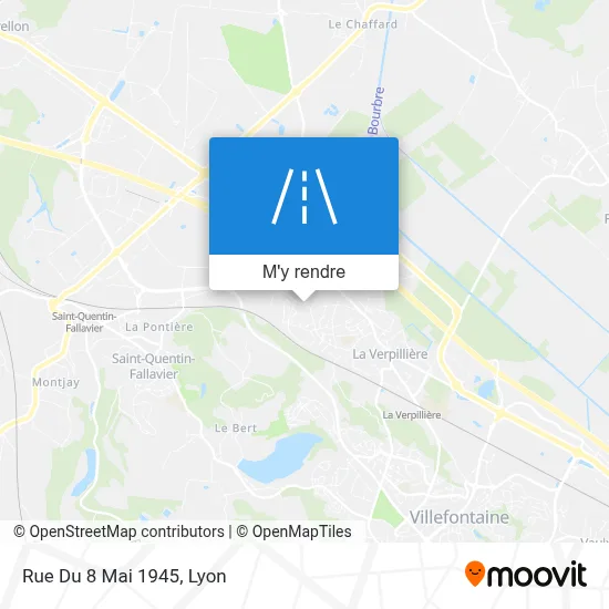 Rue Du 8 Mai 1945 plan