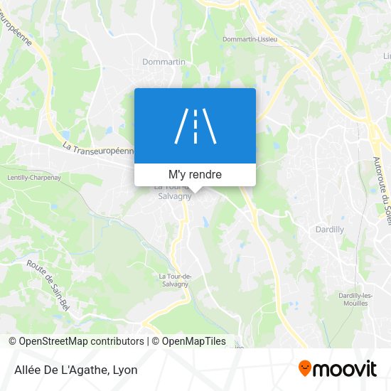 Allée De L'Agathe plan
