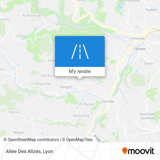 Allée Des Alizés plan