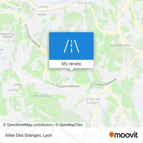 Allée Des Granges plan