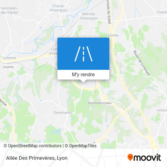 Allée Des Primevères plan