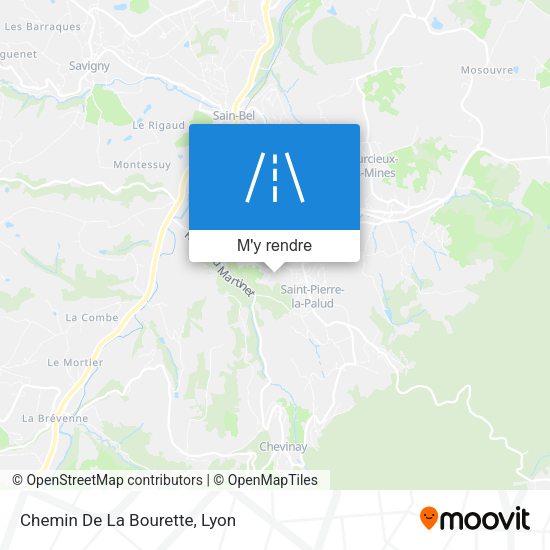Chemin De La Bourette plan