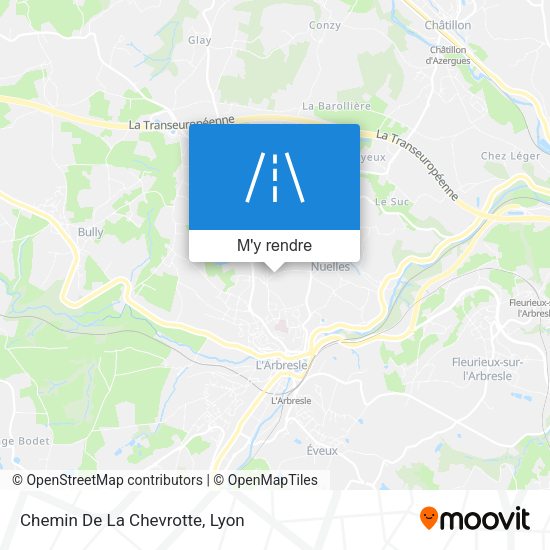 Chemin De La Chevrotte plan