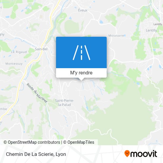 Chemin De La Scierie plan