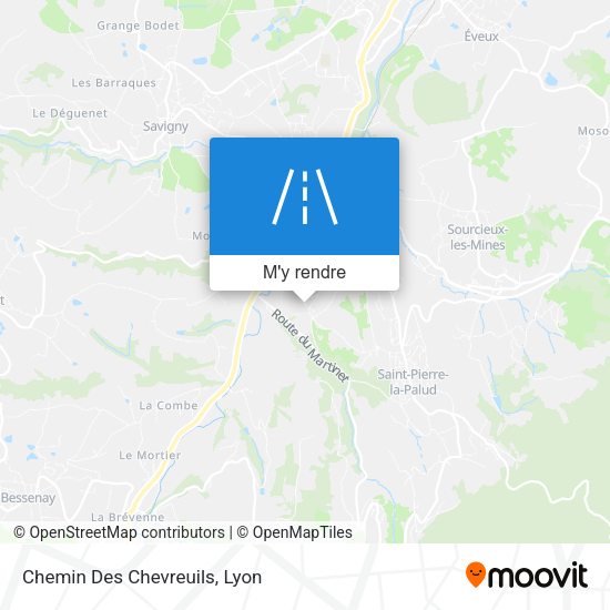 Chemin Des Chevreuils plan