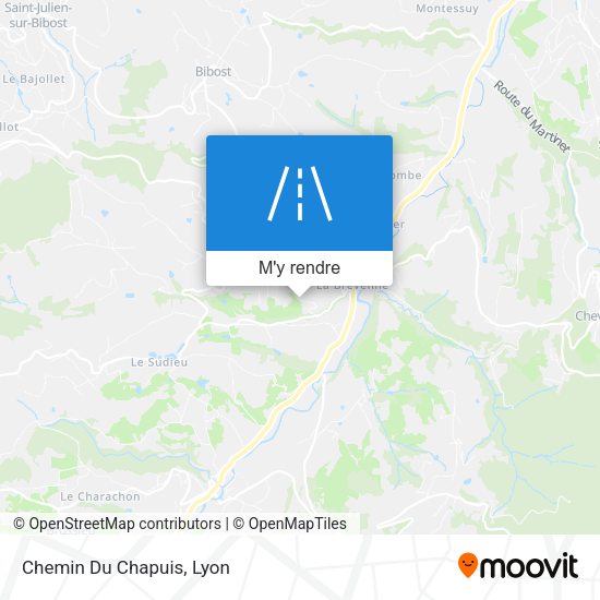 Chemin Du Chapuis plan