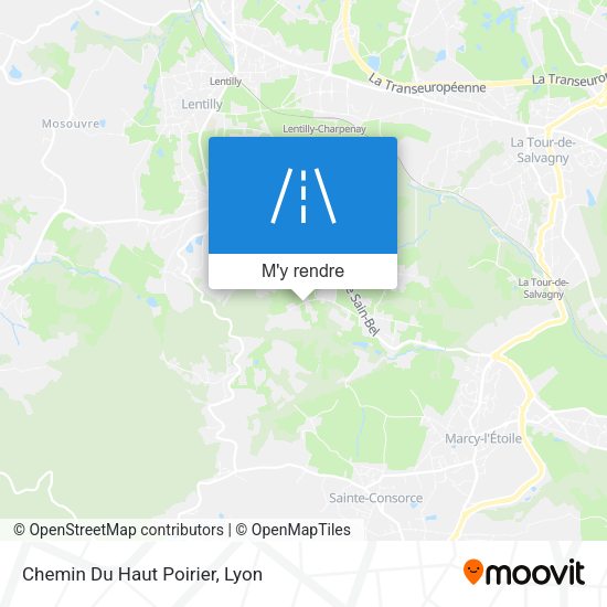 Chemin Du Haut Poirier plan