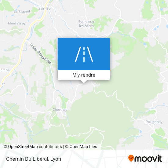 Chemin Du Libéral plan