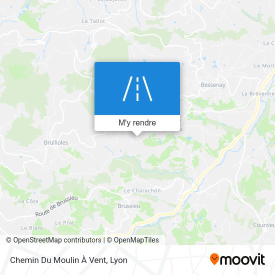 Chemin Du Moulin À Vent plan