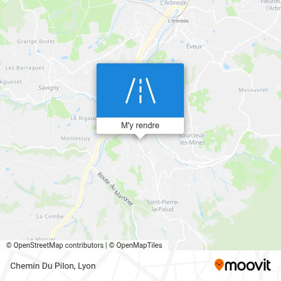 Chemin Du Pilon plan