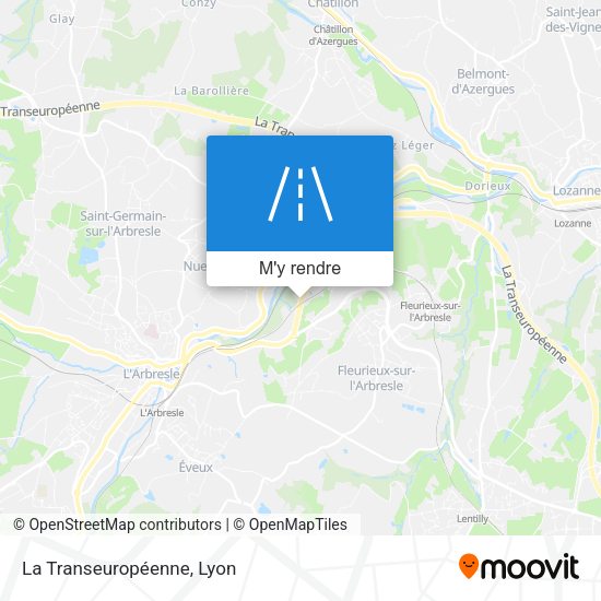 La Transeuropéenne plan