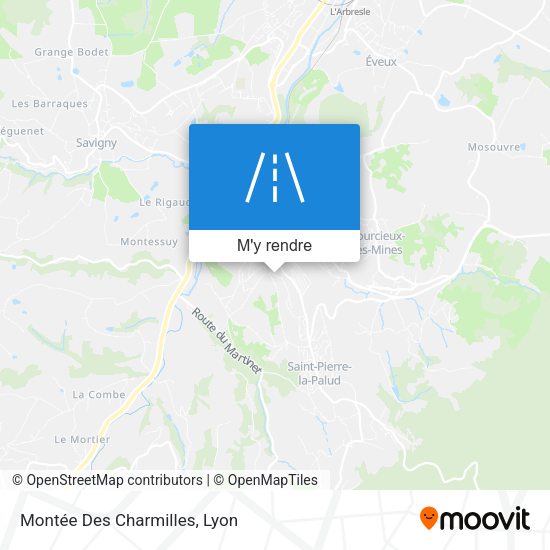 Montée Des Charmilles plan