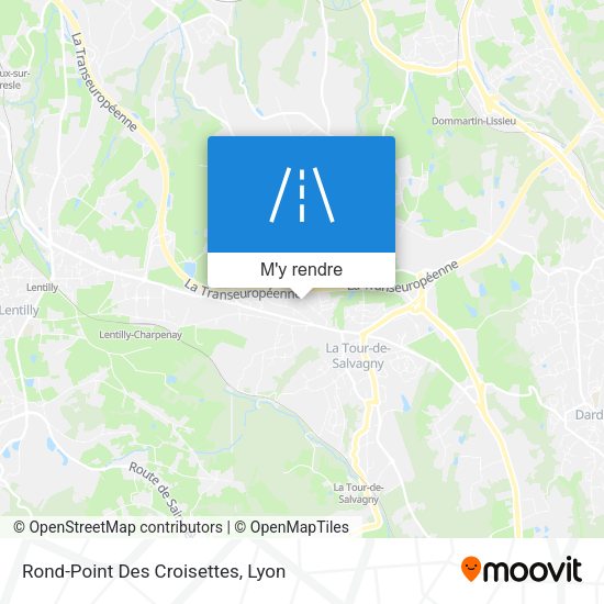 Rond-Point Des Croisettes plan