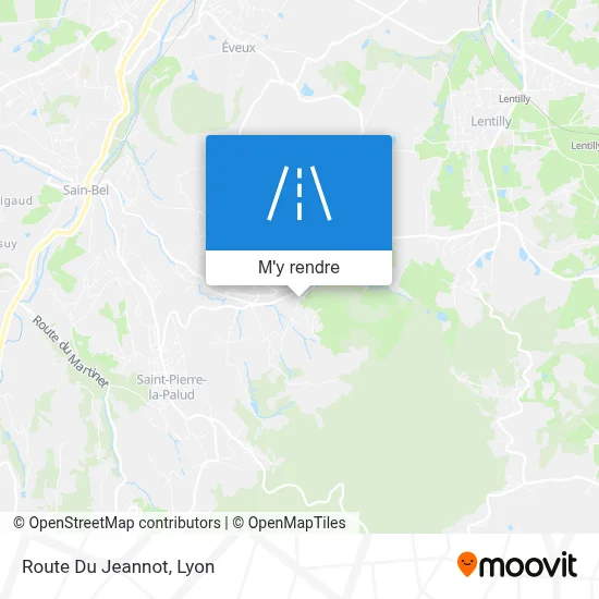 Route Du Jeannot plan