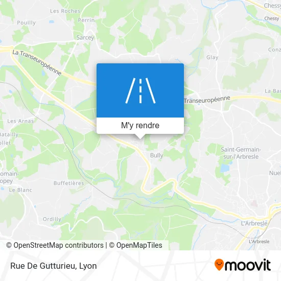 Rue De Gutturieu plan