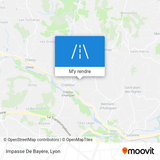 Impasse De Bayère plan