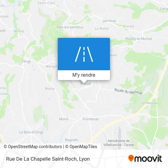 Rue De La Chapelle Saint-Roch plan