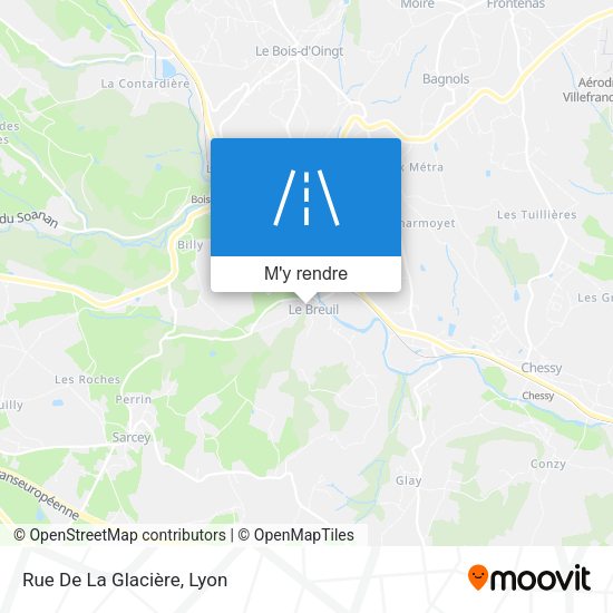Rue De La Glacière plan