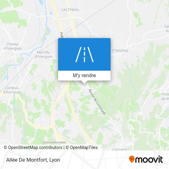 Allée De Montfort plan