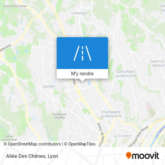 Allée Des Chênes plan