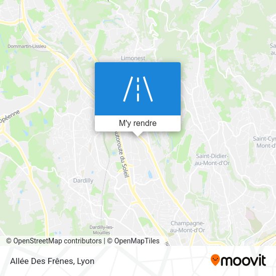 Allée Des Frênes plan