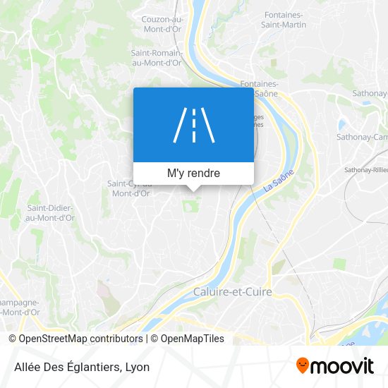 Allée Des Églantiers plan