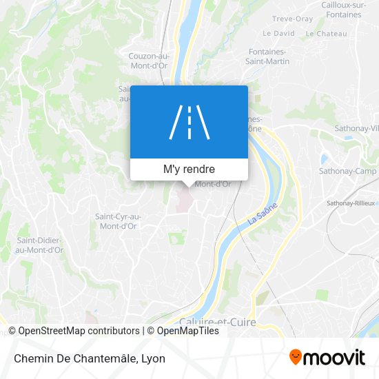 Chemin De Chantemâle plan