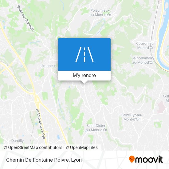 Chemin De Fontaine Poivre plan