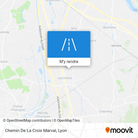 Chemin De La Croix Marval plan