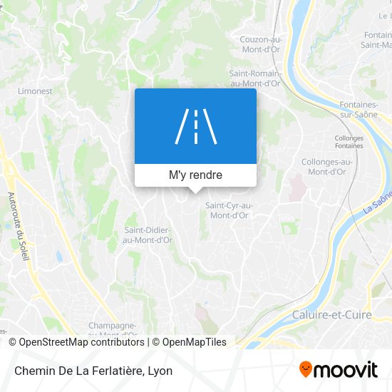 Chemin De La Ferlatière plan